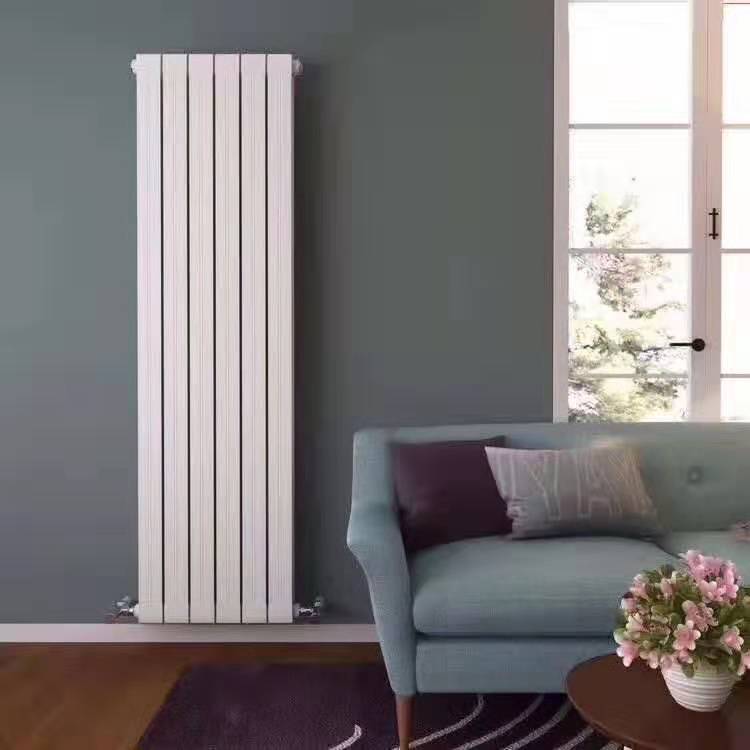 铜铝复合散热器安装效果